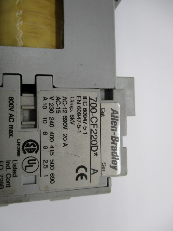 INDUSTRIAL SPARE PART 700-CF220DJ SER. A 24VDC UNMP