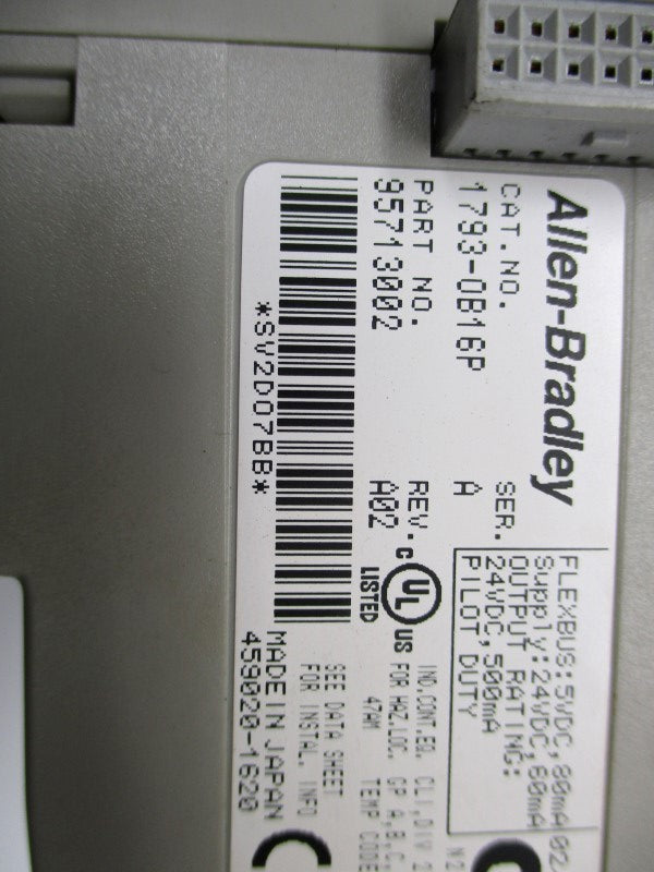 ALLEN BRADLEY 1793-OB16P SER. A UNMP