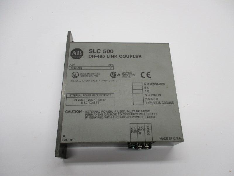 ALLEN BRADLEY 1747-AIC SER. B UNMP