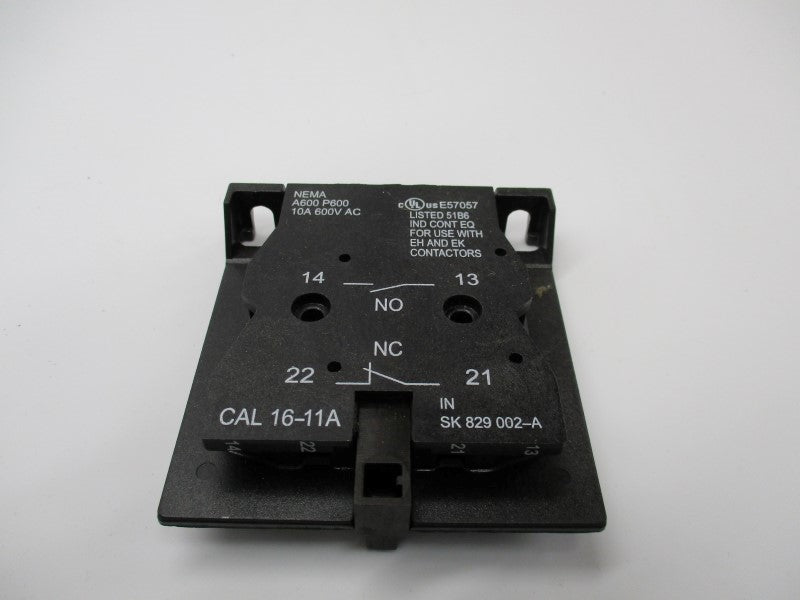 INDUSTRIAL MRO CAL16-11A 600VAC 10A NSNP