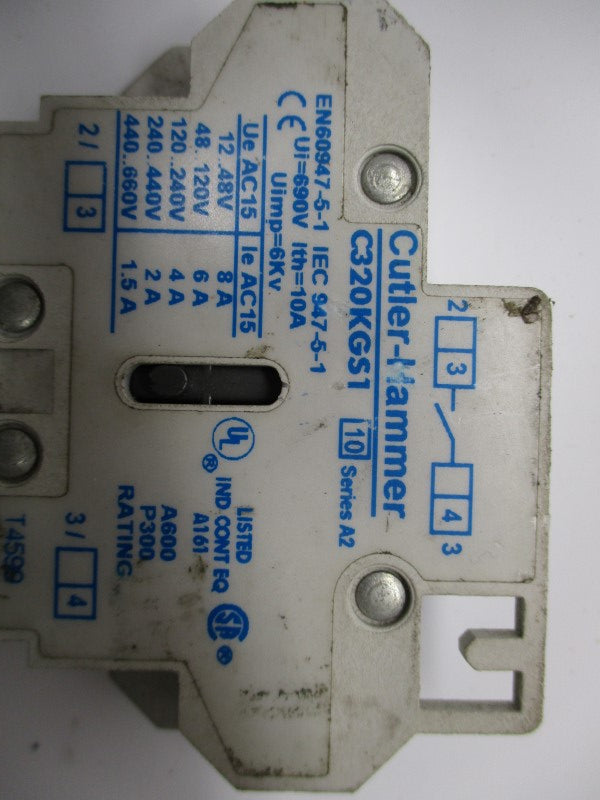 CUTLER HAMMER C320KGS1 (AS PICTURED) UNMP