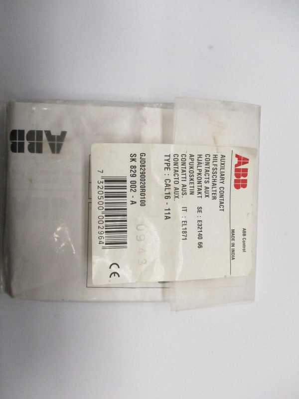 ABB SK 829 002    CAL16-11A NSMP