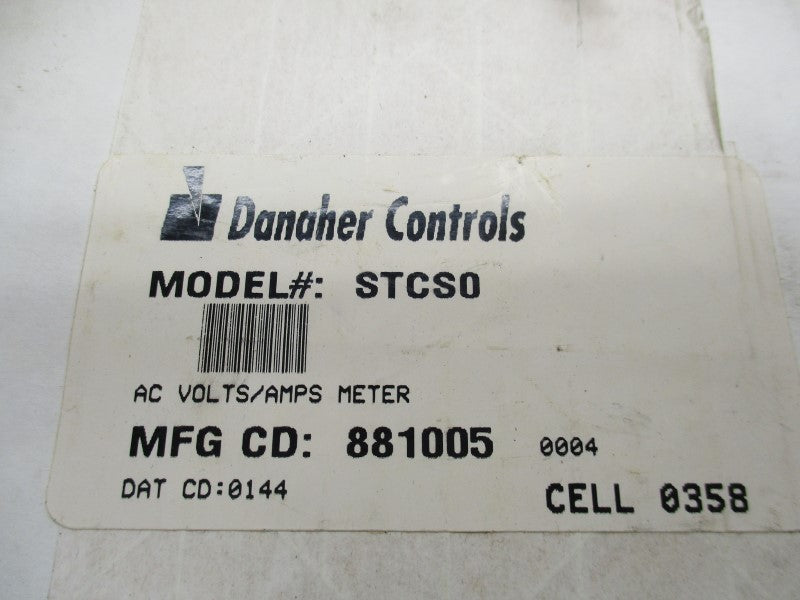 DANAHER CONTROLS STCS0 NSMP