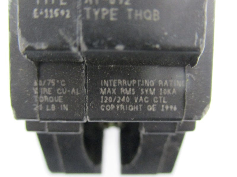 GENERAL ELECTRIC THQB120 20A 120/240VAC UNMP