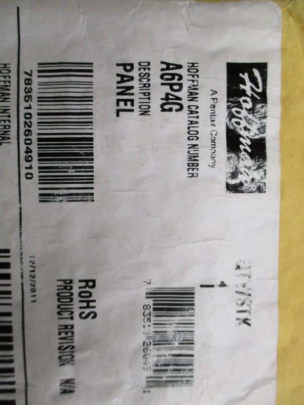 HOFFMAN A6P4G NSMP