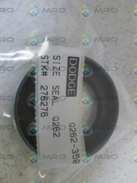 DODGE SIZE SEAL Q262 STK# 276276  NSNP IN BAG