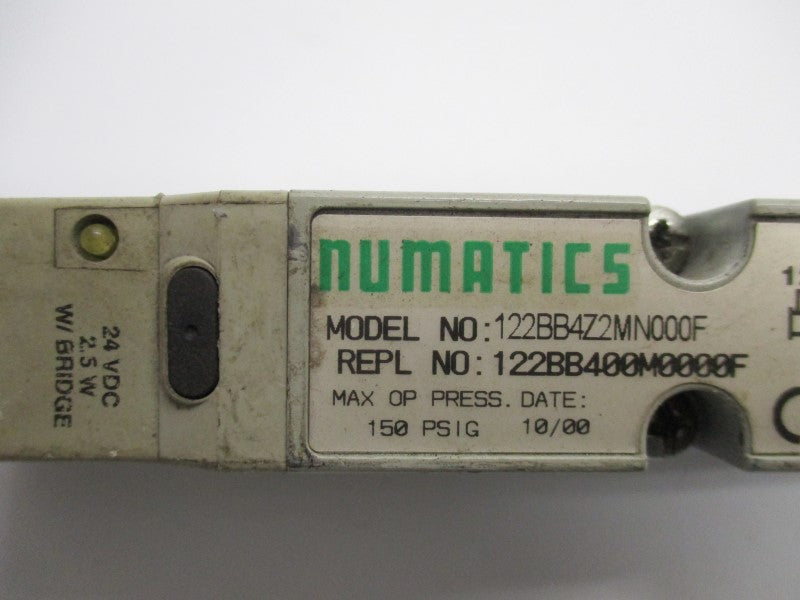 NUMATICS 122BB4Z2MN000F UNMP