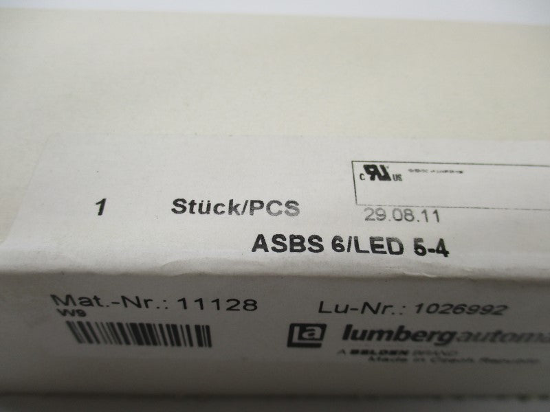 LUMBERG ASBS6/LED5-4 NSMP