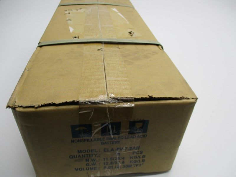 INDEAL POWER ELA-6V-7.2AH (PKG OF 10) NSFS