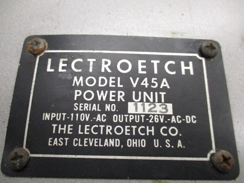 LECTROETCH V45A UNMP