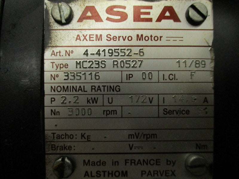 ASEA MC23SR0527 UNMP