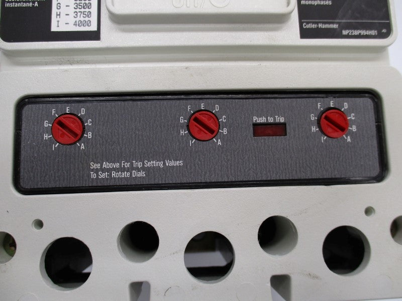 CUTLER HAMMER HMCP400X5 400A 250VDC/CC NSNP