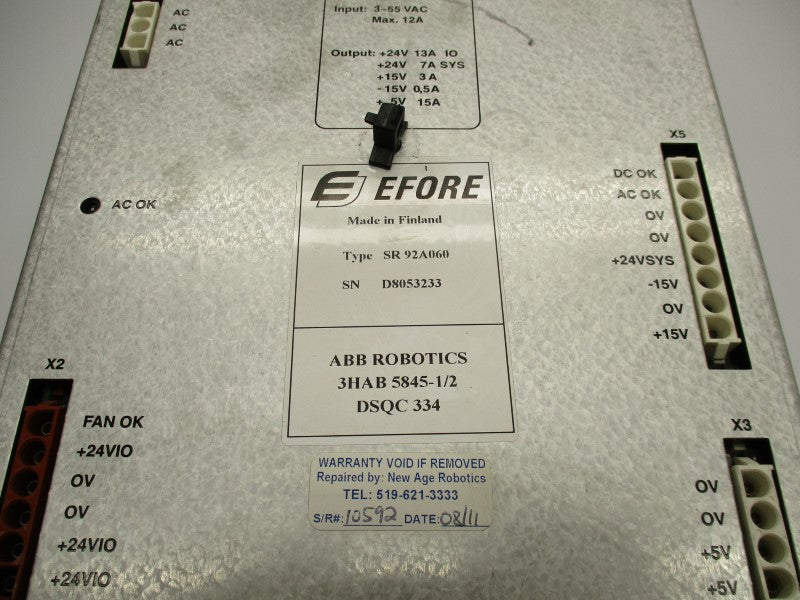 EFORE SR92A060 (REPAIRED) UNMP