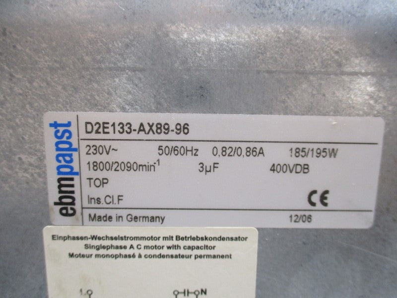 EBMPAPST D2E133-AX89-96 NSNP