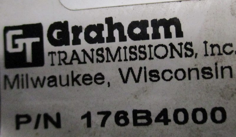 GRAHAM 176B4000 UNMP