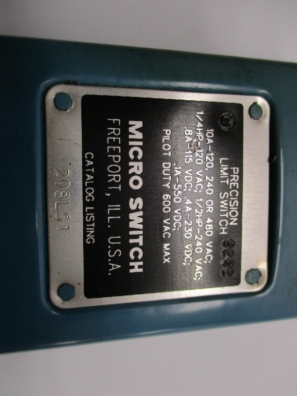 MICROSWITCH 208LS1 UNMP