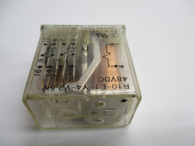POTTER & BRUMFIELD R10-E1-Y4-V2.5K 48VDC 2A UNMP