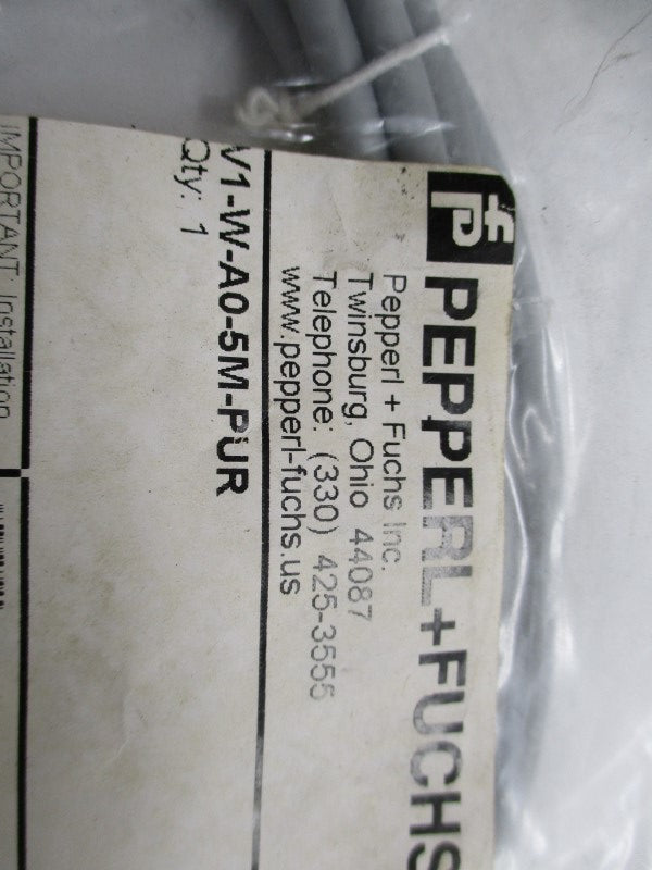 PEPPERL+FUCHS V1-W-A0-5M-PUR NSMP