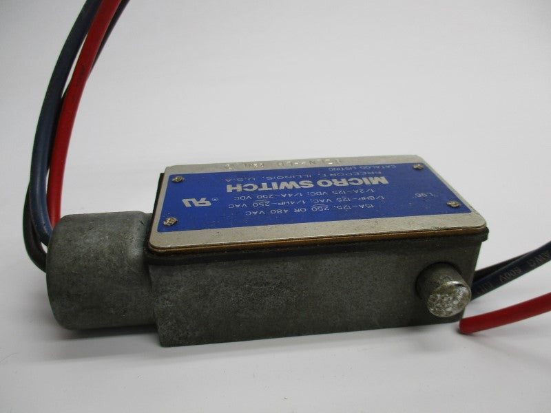 MICRO SWITCH BZLN-LH 480VAC 15A UNMP