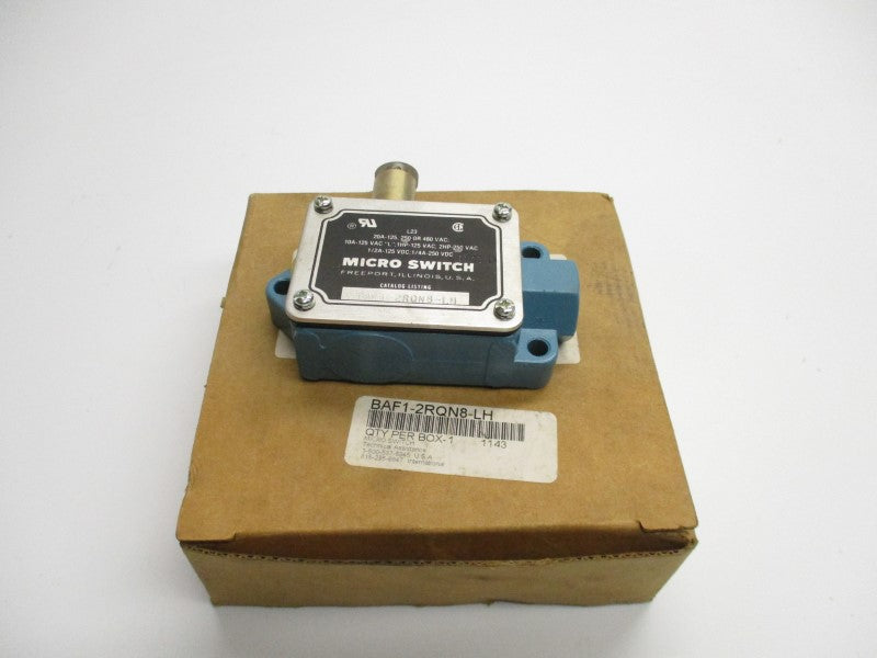 MICRO SWITCH BAF1-2RQN8-LH 480VAC 20A NSMP