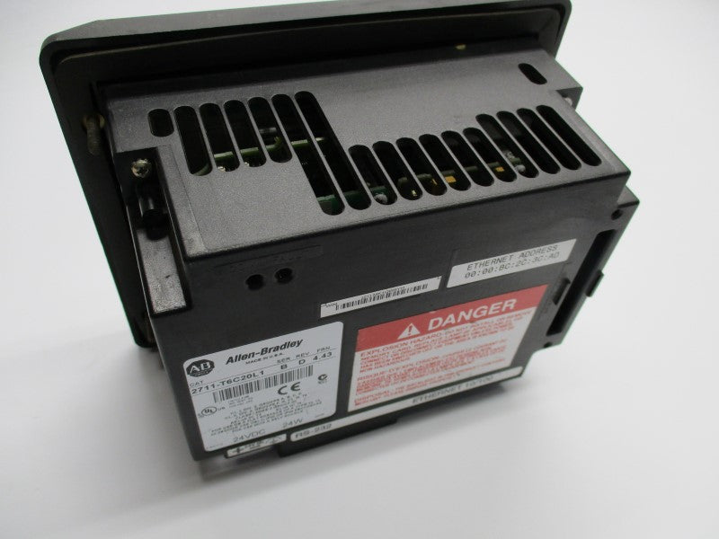ALLEN BRADLEY 2711-T6C20L1 SER. B F/W 4.43 (AS PICTURED) UNMP