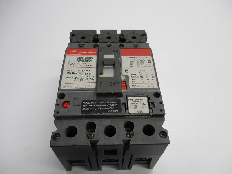 GENERAL ELECTRIC SELA36AT0060 60A 600VAC NSNP