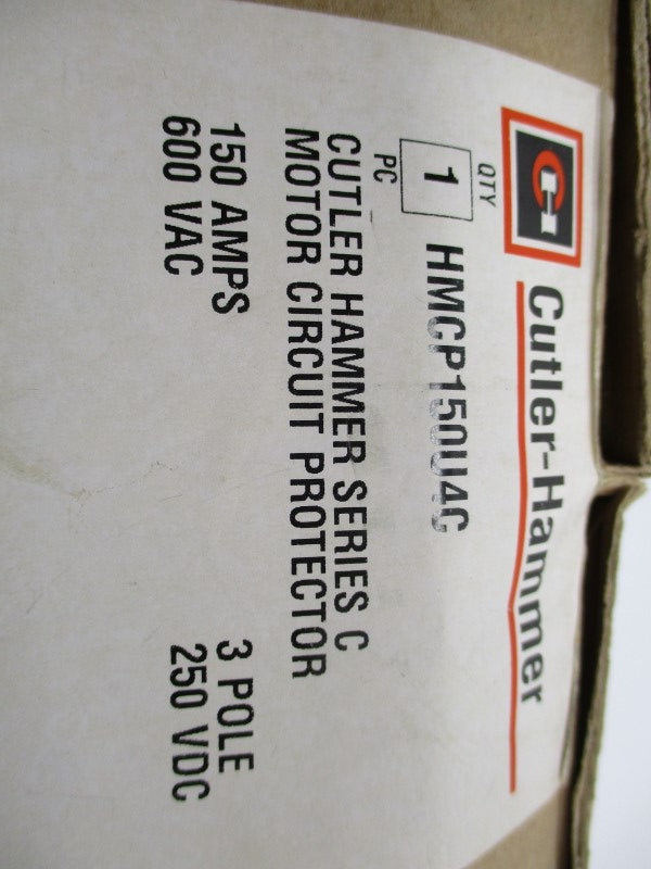 CUTLER HAMMER HMCP150U4C 150A 600VAC NSMP
