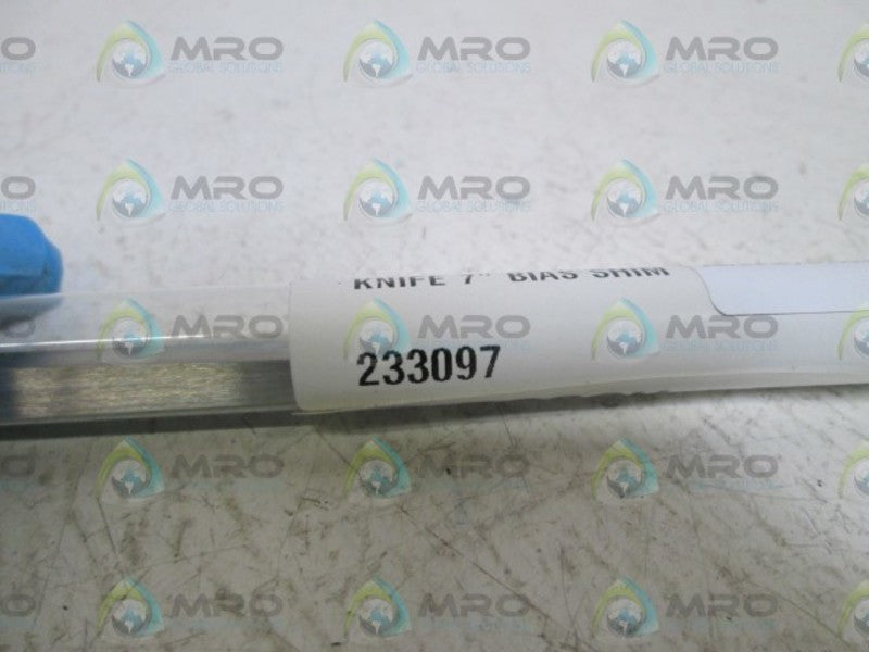 BOSCH KNIFE 7" BIAS SHIM 131113  NSMP