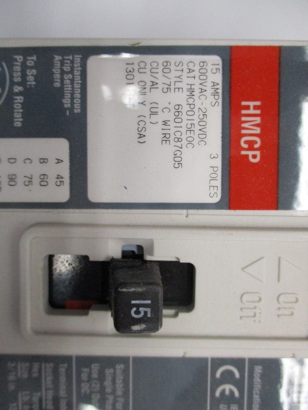 EATON HMCP015E0C 15A NSMP