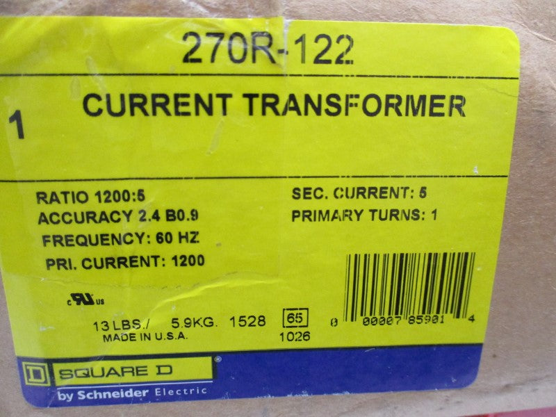 SQUARE D 270R-122 NSMP