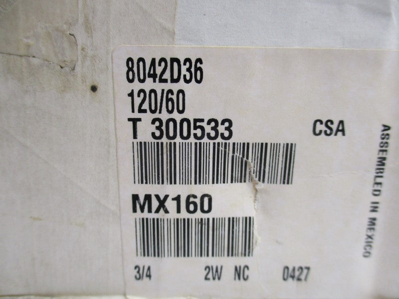 ASCO 8042D36 (AS PICTURED) NSMP