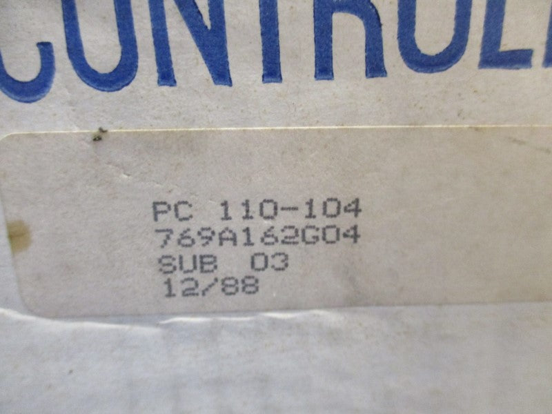 WESTINGHOUSE PC-110-104 (AS PICTURED) NSMP