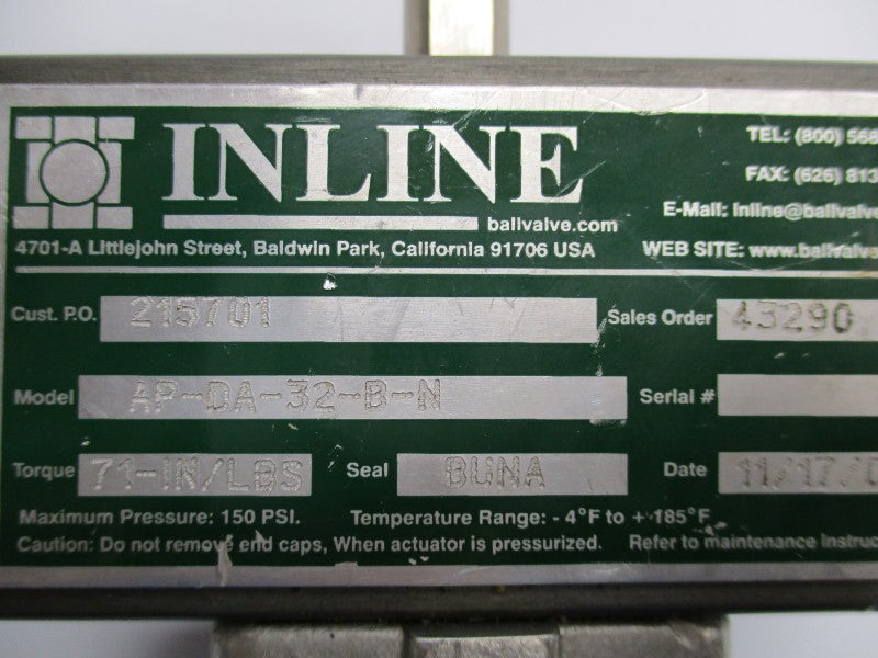 INLINE AP-DA-32-B-N NSNP