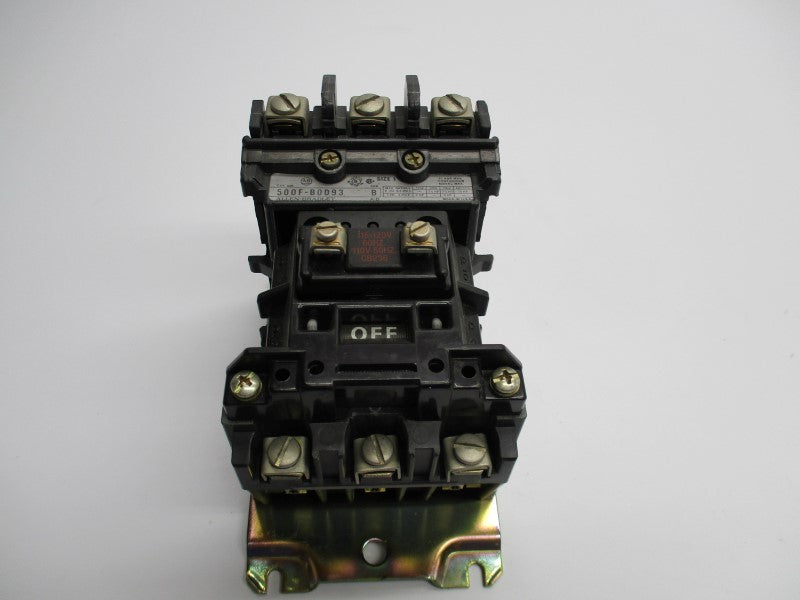 INDUSTRIAL SPARE PART 500F-BOD93 SER. B UNMP