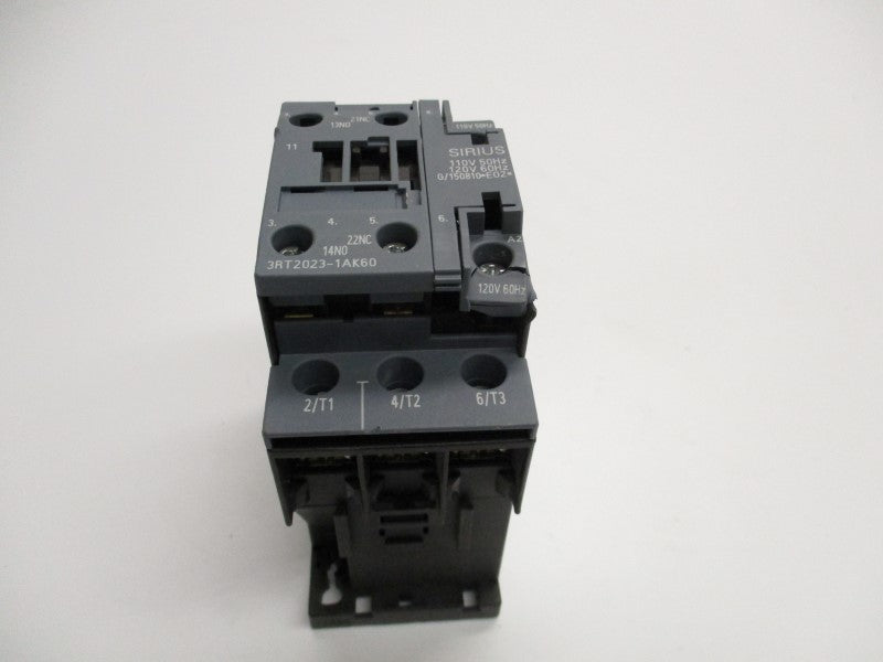SIEMENS 3RT2023-1AK60 110/120V (AS PICTURED) NSNP