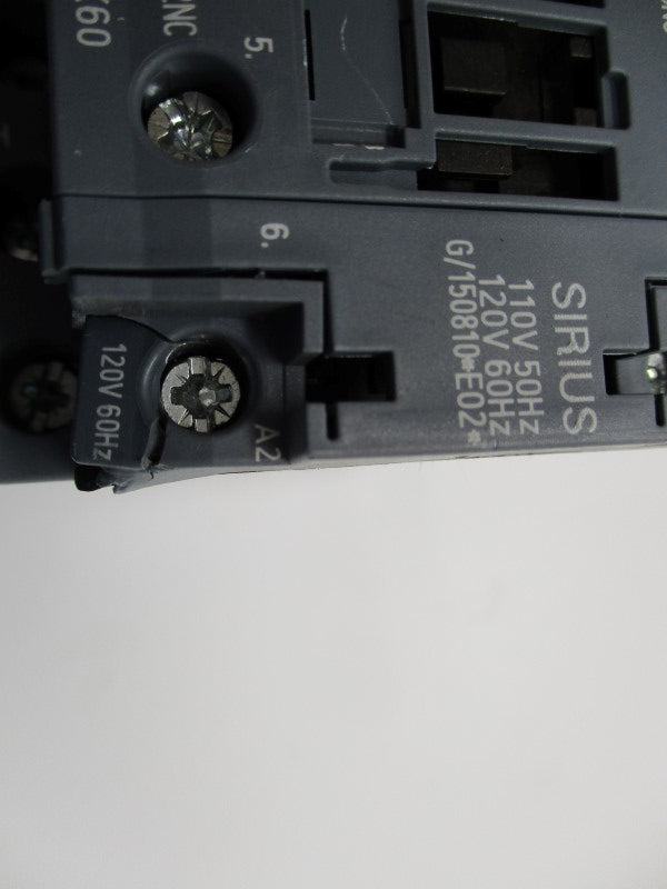 SIEMENS 3RT2023-1AK60 110/120V (AS PICTURED) NSNP