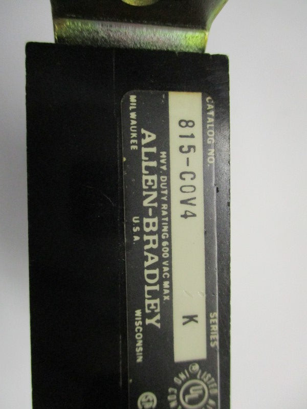 INDUSTRIAL SPARE PART 815-COV4 SER. K (AS PICTURED) NSNP