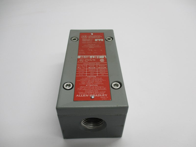 INDUSTRIAL SPARE PART 802XR-L2F7 SER. A (AS PICTURED) NSNP