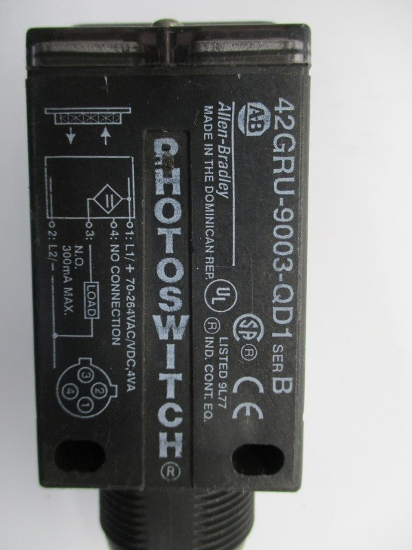 ALLEN BRADLEY 42GRU-9003-QD1 SER. B UNMP