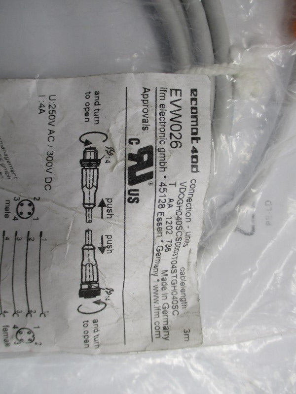 IFM EFECTOR EVW06 NSMP