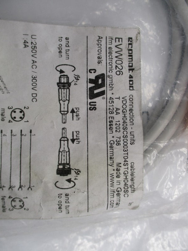 IFM EFECTOR EVW026 NSMP
