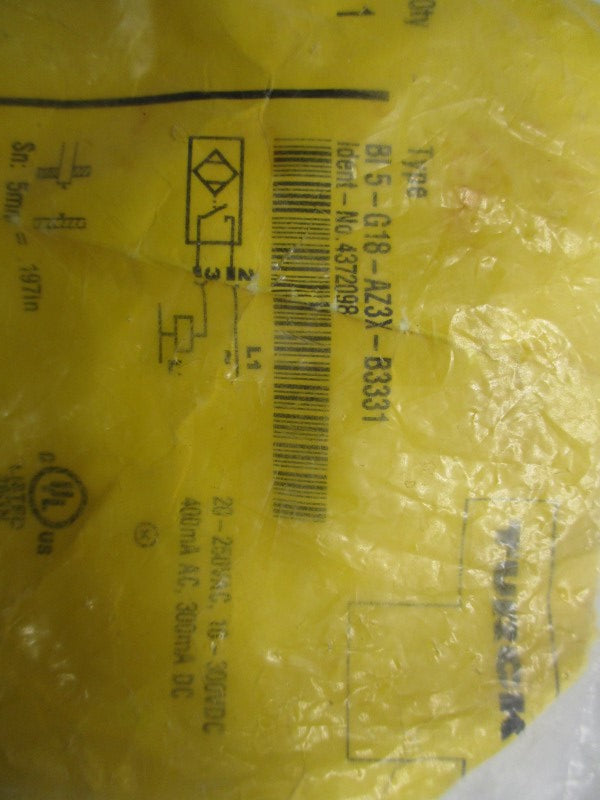 TURCK BI5-G18-AZ3X-B3331 NSMP