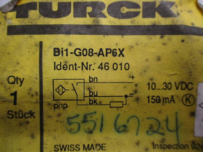TURCK BI1-G08-AP6X NSMP