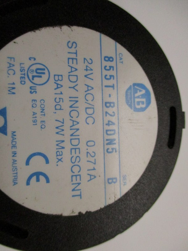 ALLEN BRADLEY 855T-B24DN5 SER. B (AS PICTURED) NSNP