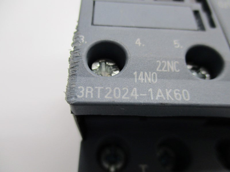 SIEMENS 3RT2024-1AK60 110/120V (AS PICTURED) NSNP