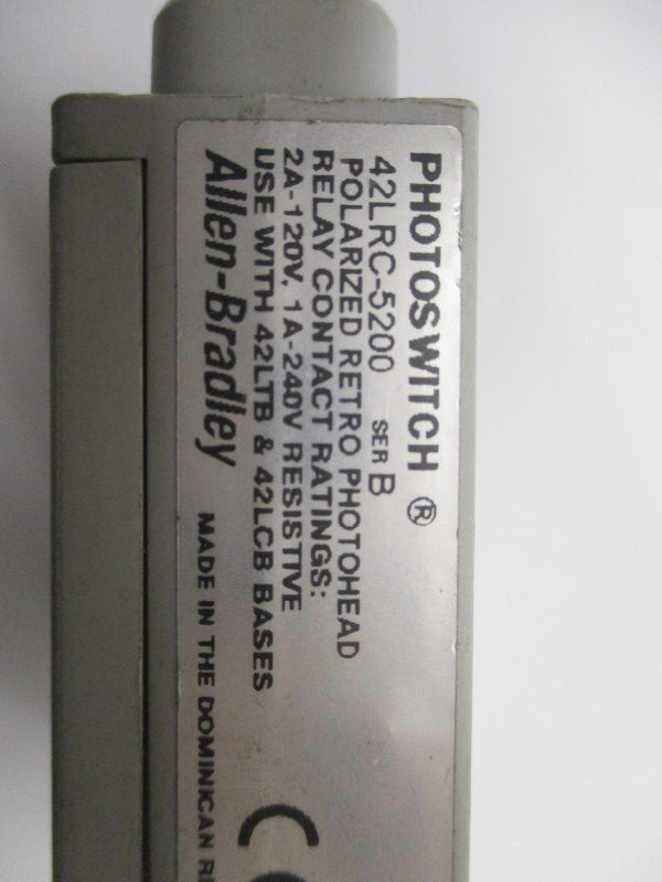 ALLEN BRADLEY 42LRC-5200 SER. B 240VAC 2A NSNP