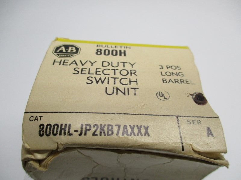 ALLEN BRADLEY 800HL-JP2KB7AXXX SER. (AS PICTURED) NSMP