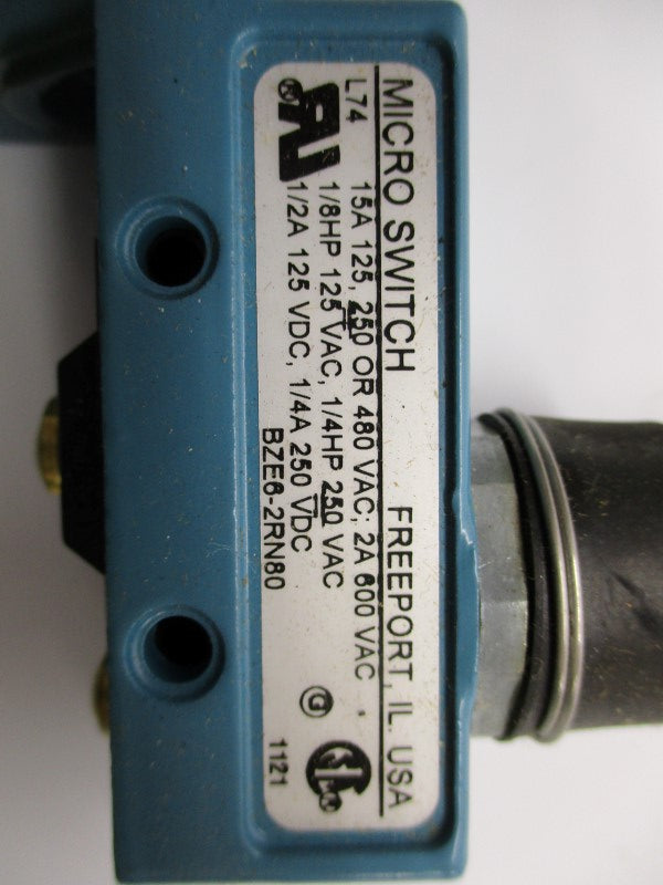 MICROSWITCH BZE6-2RN80 (AS PICTURED) NSMP