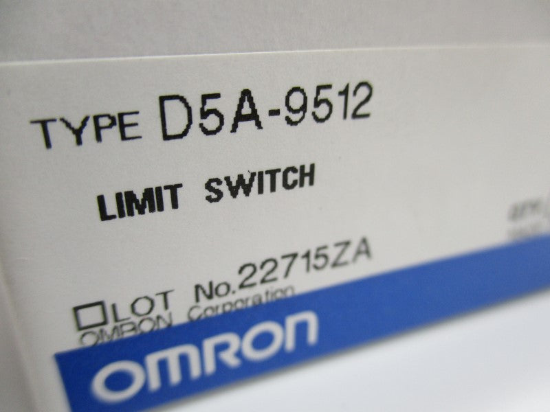 OMRON D5A-9512 NSMP