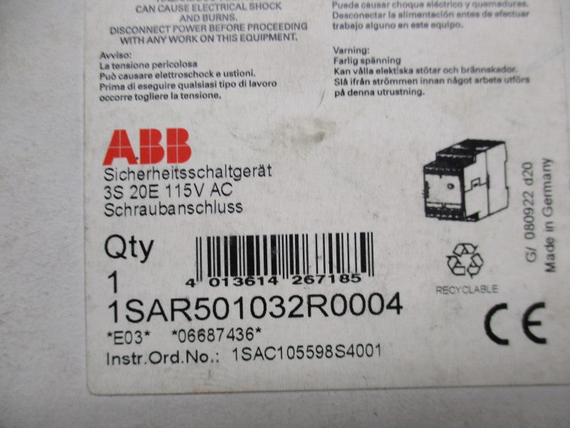 ABB 1SAR501032R0004 NSMP